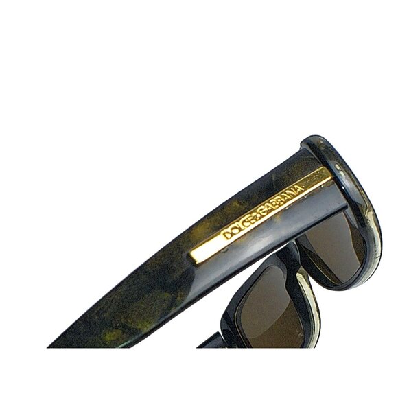 Dolce & Gabbana DG 537S Vintage Sunglasses Gold Accents Made In Italy - Picture 3 of 7